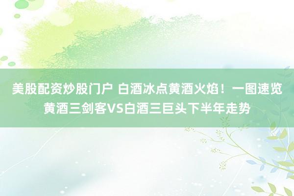 美股配资炒股门户 白酒冰点黄酒火焰！一图速览黄酒三剑客VS白酒三巨头下半年走势